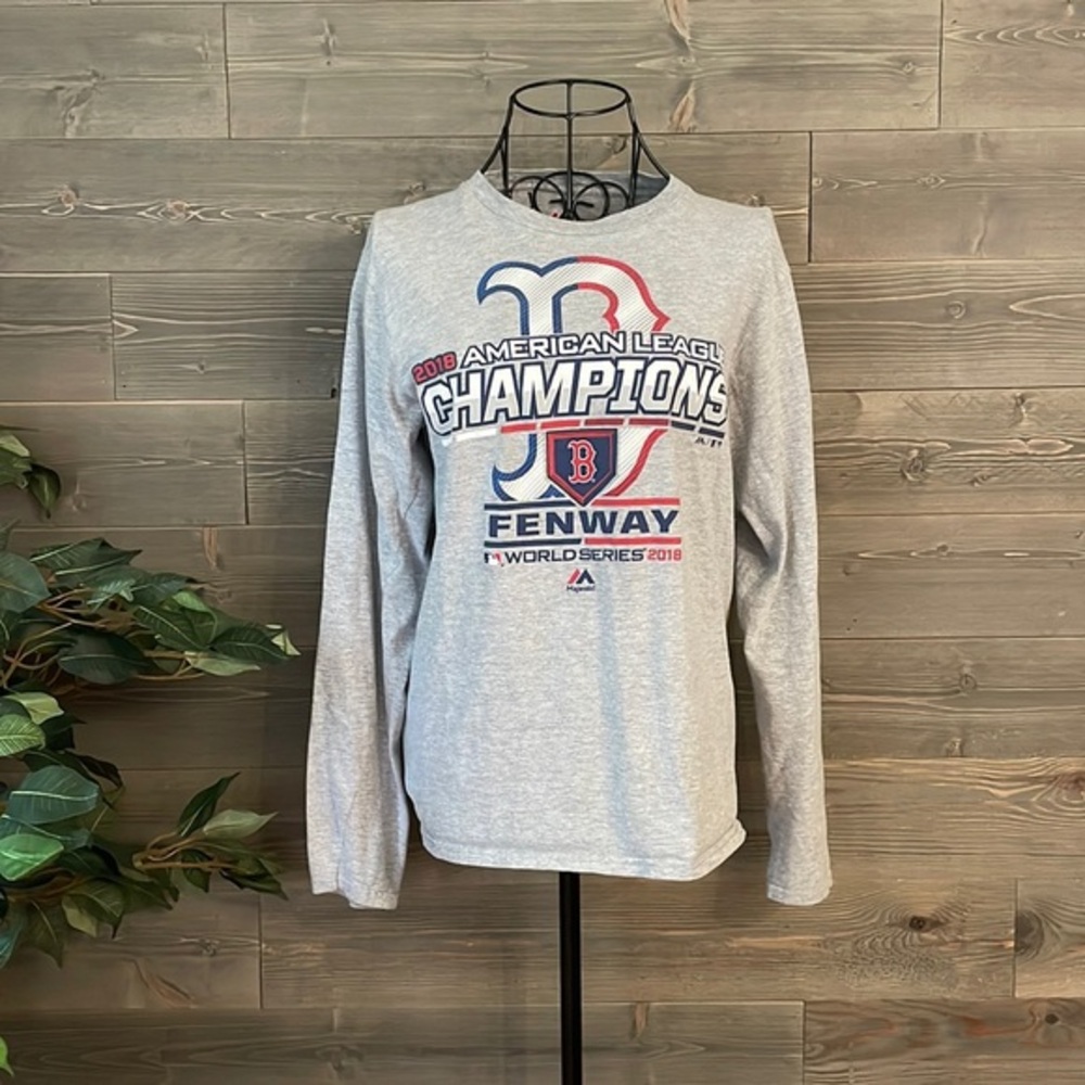 Men’s long sleeve Boston Red Sox, 2018 championship T-shirt